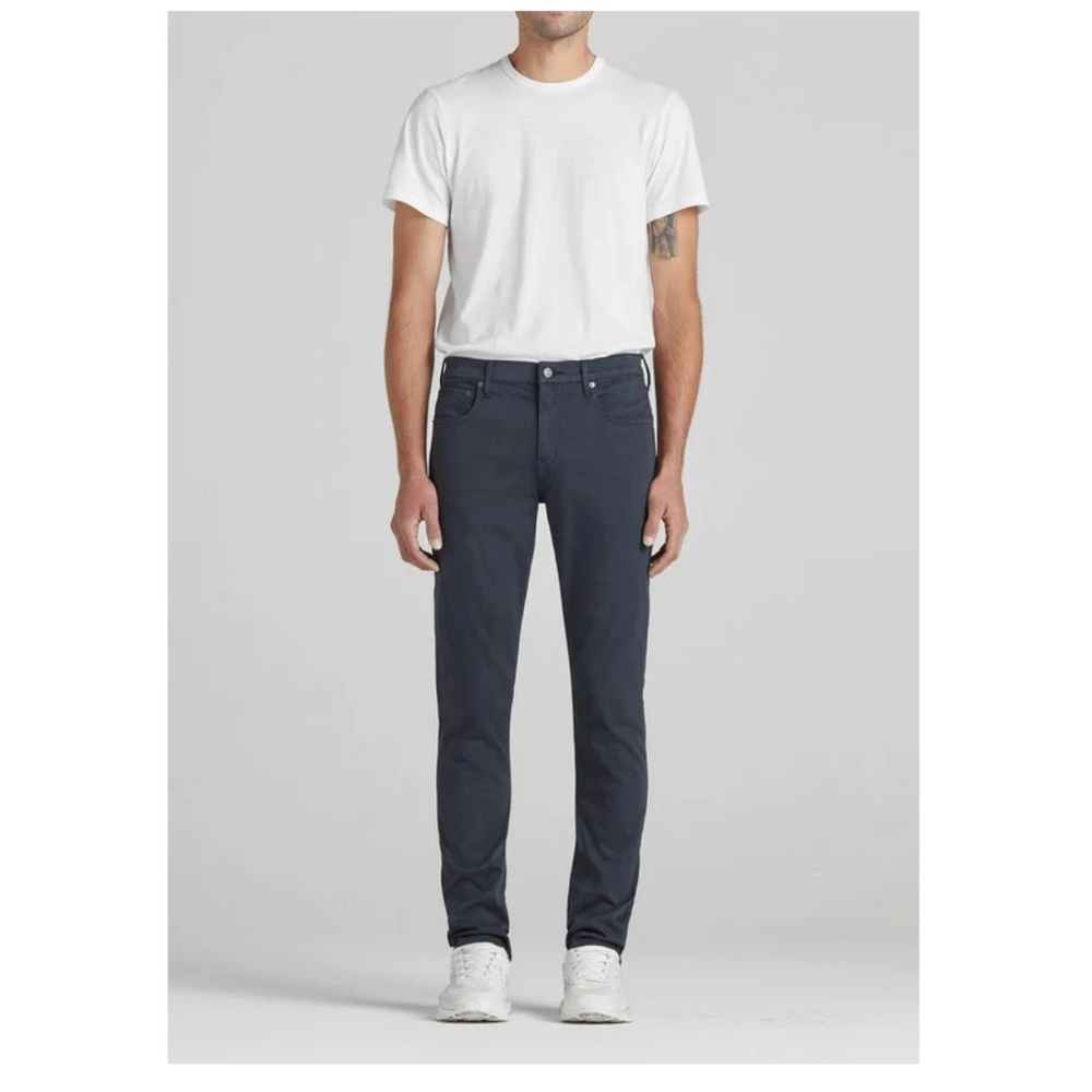 EDWIN Jeans Mens Maddox Slim Fit Straight Leg Navy Denim Stretch